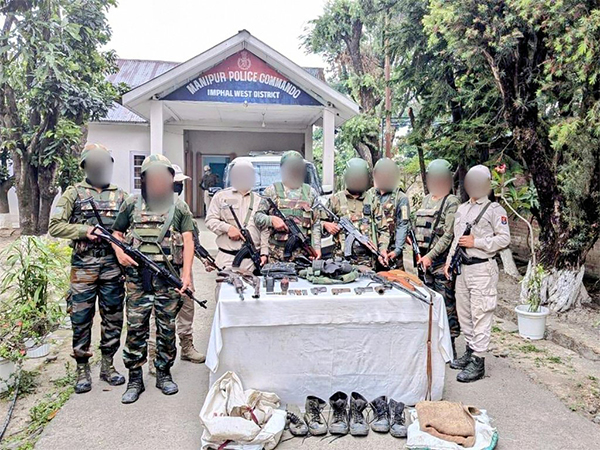 Army along with Assam police arrest 16 cadres of banned outfits (Photo/ANI)