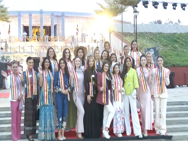 Miss World contestants at Buddhavanam (Image Source: ANI)