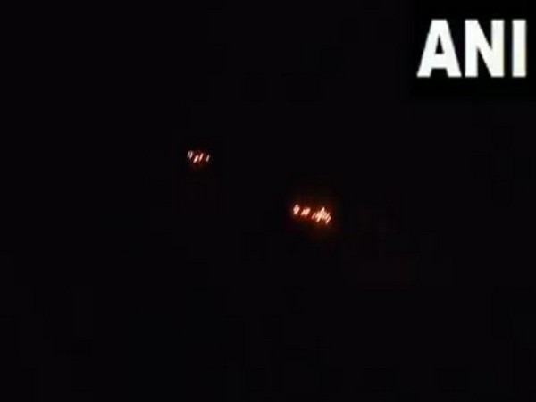 Red streaks seen and explosions heard in Samba's district (Photo/ANI)