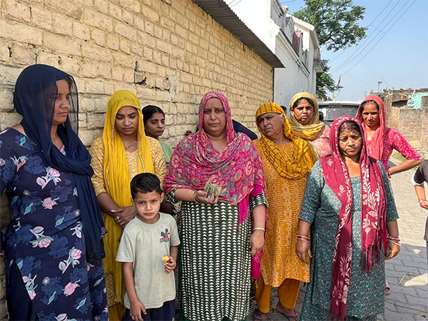 Villagers from the border villages. (Photo/ANI)