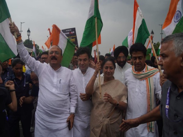 BJP launches Tiranga Yatra (Photo/ANI)