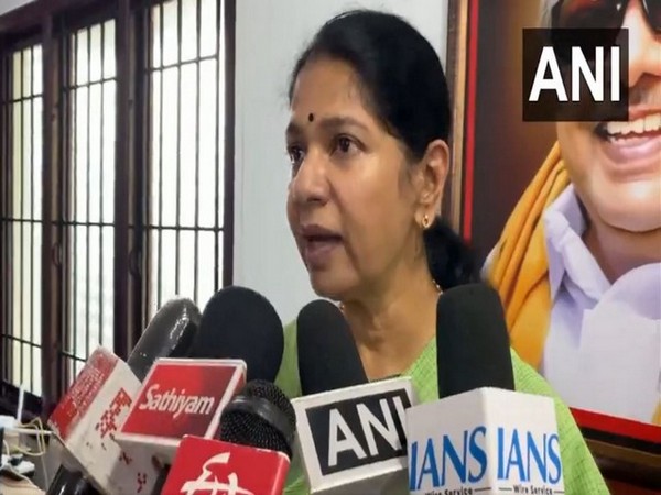 DMK Deputy General Secretary and Thoothukudi MP Kanimozhi (Photo/ANI)
