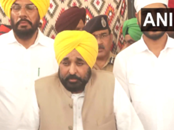Punjab CM Bhagwant Mann (Photo/ANI) 