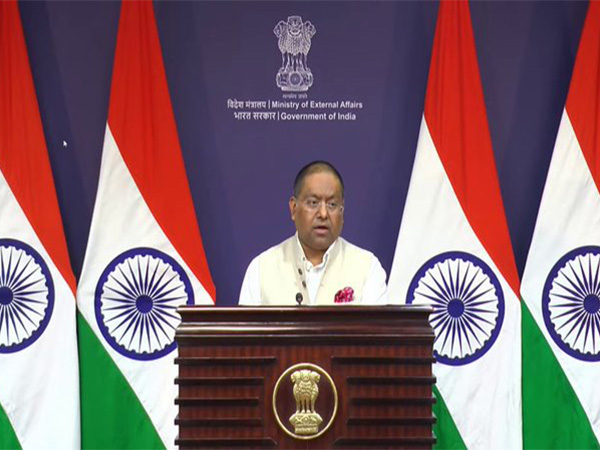Ministry of External Affairs spokesperson Randhir Jaiswal (Photo/ANI)
