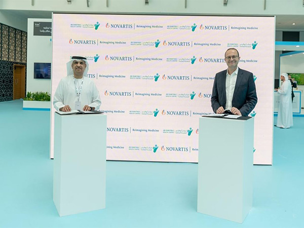 Abu Dhabi Public Health Centre, Novartis Middle East sign MoU (Photo/WAM)