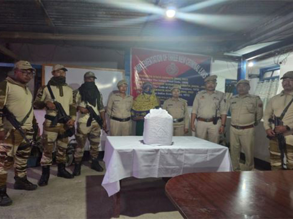 Individual arrested with drugs ny  Manipur police (Photo/ Press Release)