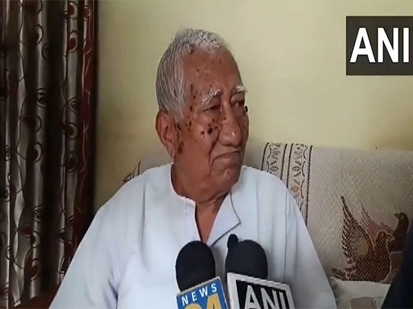 Jeevachhlal Yadav, father of Air Marshal AK Bharti (Photo/ANI)