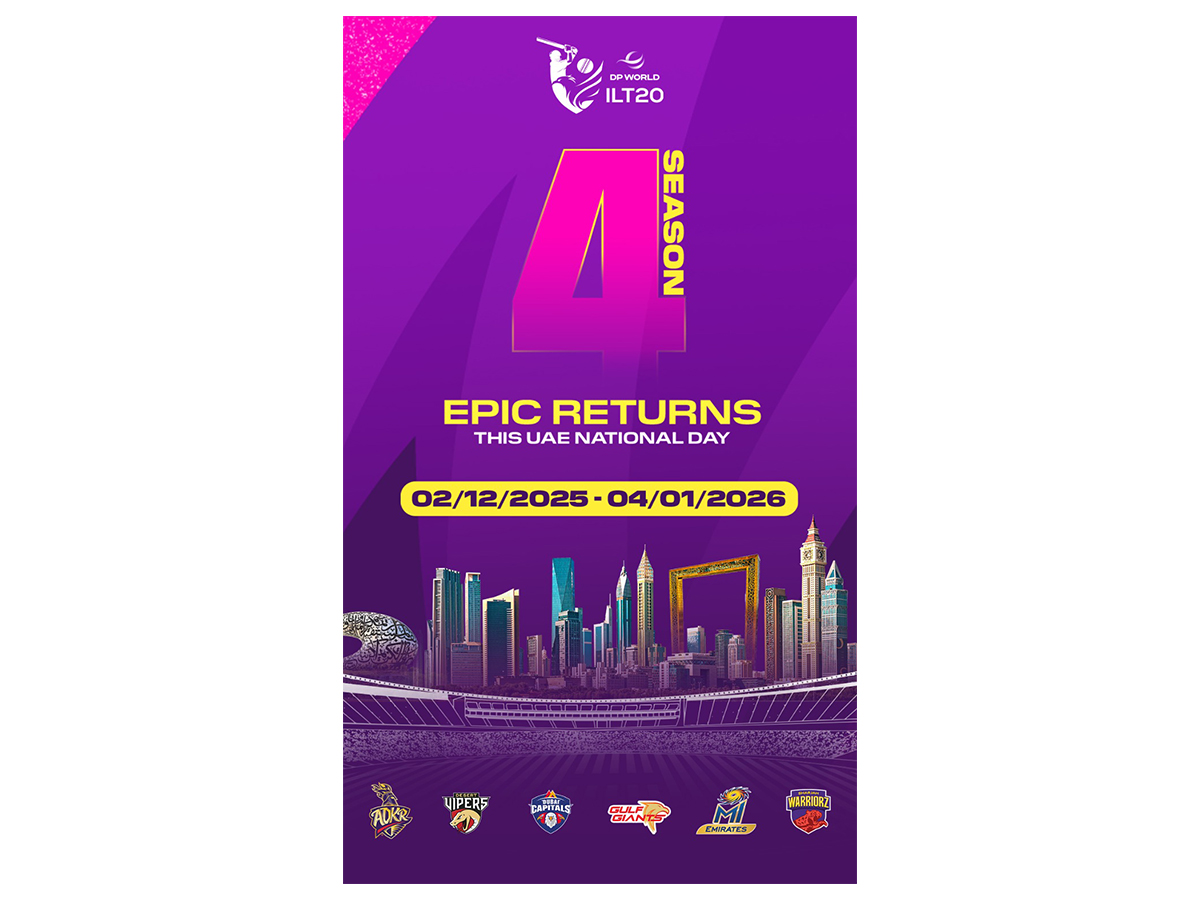 ILT20 season 4 poster (Photo: ILT20)