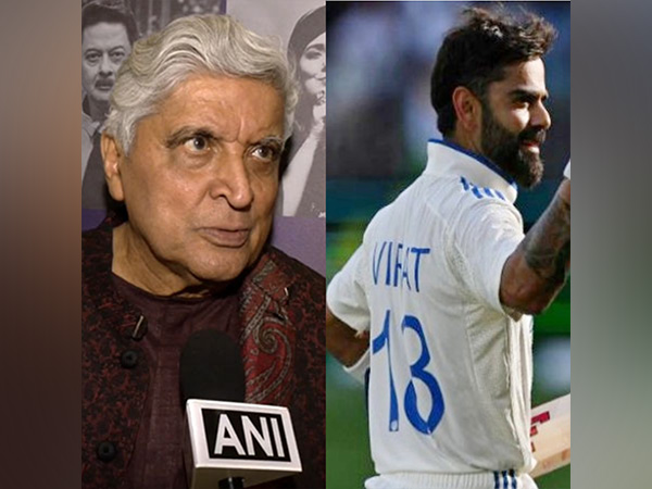 Javed Akhtar, Virat Kohli (Image source: ANI, Instagram) 