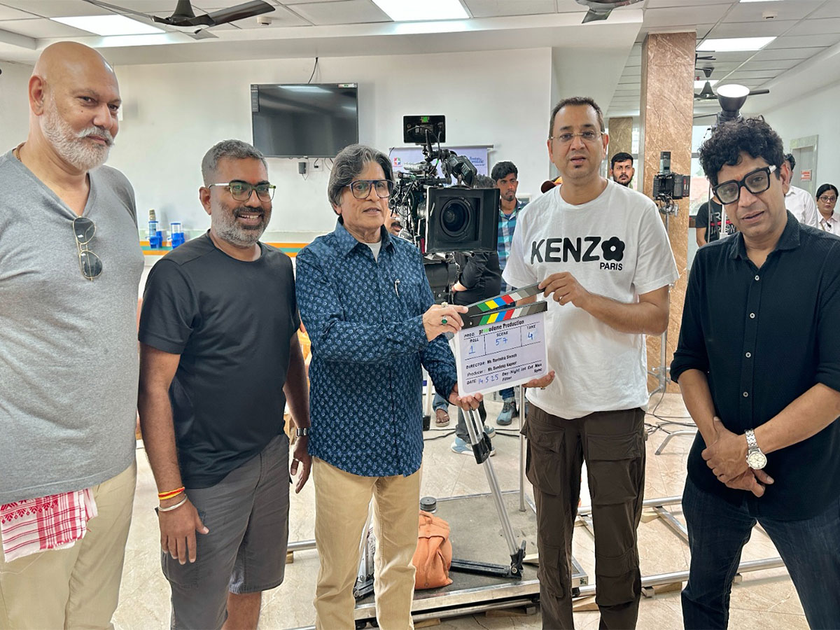 Annu Kapoor's Uttar Da Puttar begins shooting in Uttarakhand (Photo/ANI)