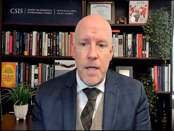 Richard Rossow, Chairperson of India and Emerging Asia Economics (Image/ANI)