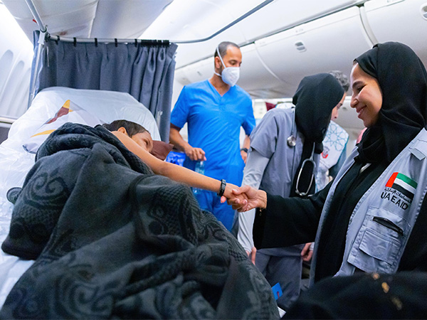 UAE urgently evacuates 188 patients, family members from Gaza (Photo/WAM) UAE urgently evacuates 188 patients, family members from Gaza (Photo/WAM)