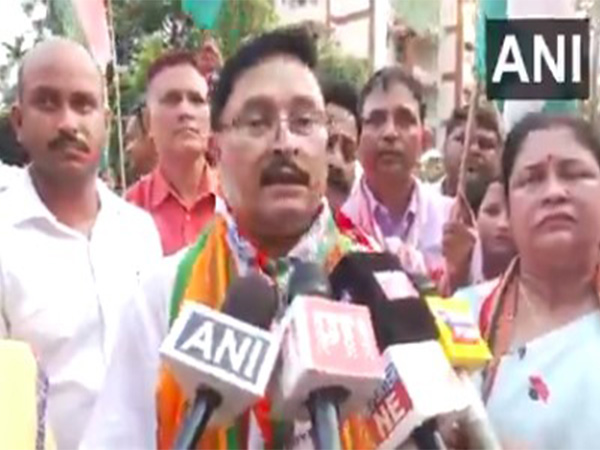  Bharatiya Janata Party’s Assam president, Dilip Sakia (Photo/ANI)