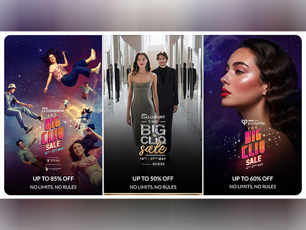 The Big CLiQ sale on Tata CLiQ Fashion, Tata CLiQ Luxury, and Tata CLiQ Palette