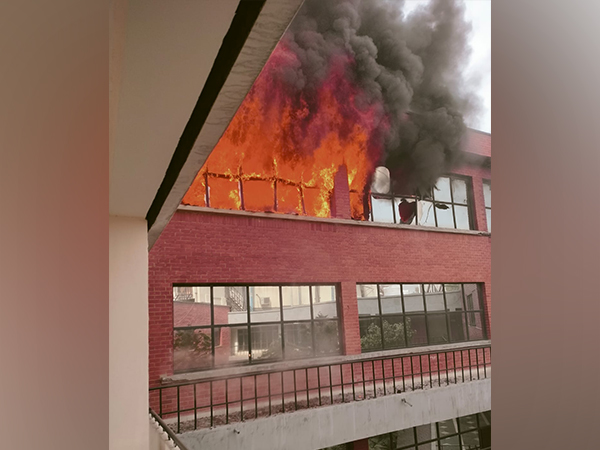 Visual from the Guru Gobind Singh (GGS) College of Commerce (Photo/ANI)