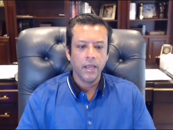 Former Bangladesh Prime Minister Sheikh Hasina's son Sajeeb Wazed Joy (File Photo/ANI)