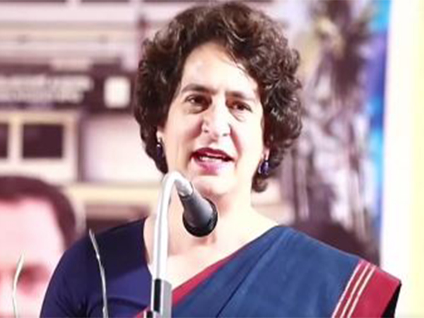  Congress MP Priyanka Gandhi Vadra (File photo/ANI)