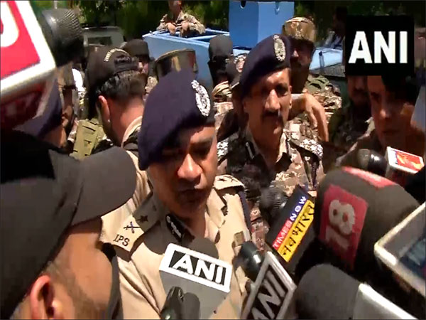 IGP Kashmir Zone Vidhi Kumar Birdi (Photo/ANI)
