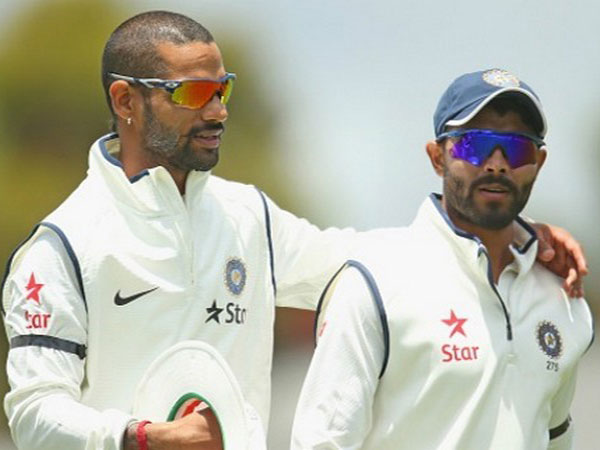 Shikhar Dhawan (left) Ravindra Jadeja (right). (Photo: Shikhar Dhawan Media team)
