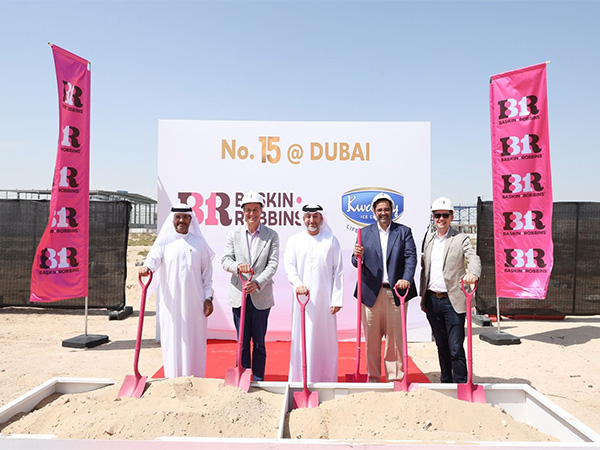 Groundbreaking held for AED80 million Pure Ice Cream facility at Dubai Industrial City. (Photo: WAM)