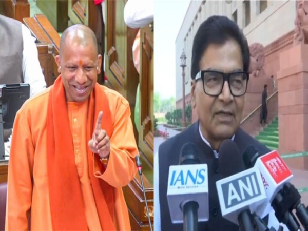 Uttar Pradesh CM Yogi Adityanath and Samajwadi Party MP Ram Gopal Yadav (Photo: ANI)