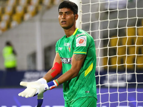 FC Goa goalkeeper Hrithik Tiwari (Photo: ISL)