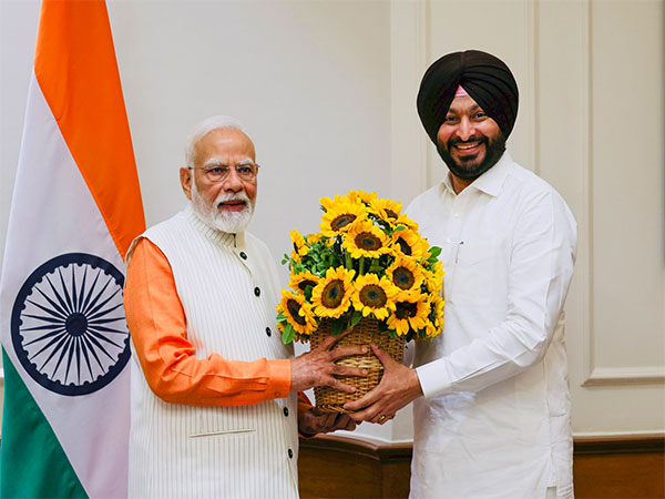  Ravneet Singh Bittu meets PM Narendra Modi (Photo: @RavneetBittu/X) 