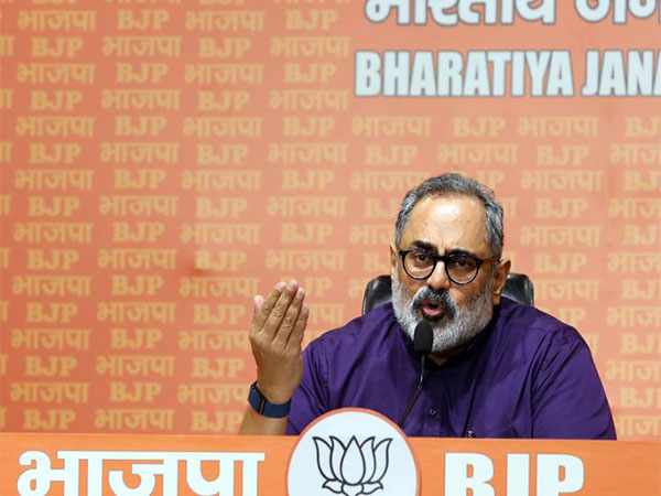 Kerala Bharatiya Janata Party (BJP) president Rajeev Chandrasekhar (File Photo/ANI)
