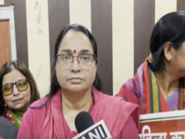 Samajwadi Party women's wing national president Juhi Singh (Photo/ANI)