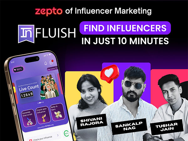 Meta-Verified Influencer Platform INFLUISH Crosses ₹63 Lakh in Brand Campaigns in its debut
