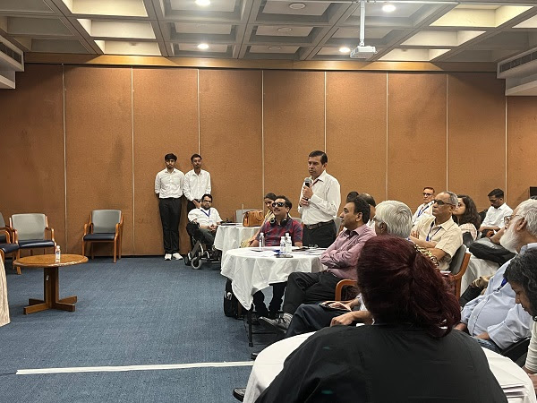 Dr. G.S. Chauhan, Joint Secretary, University Grants Commission (UGC) speaking at the national consultation on Digital Accessibility Inclusion