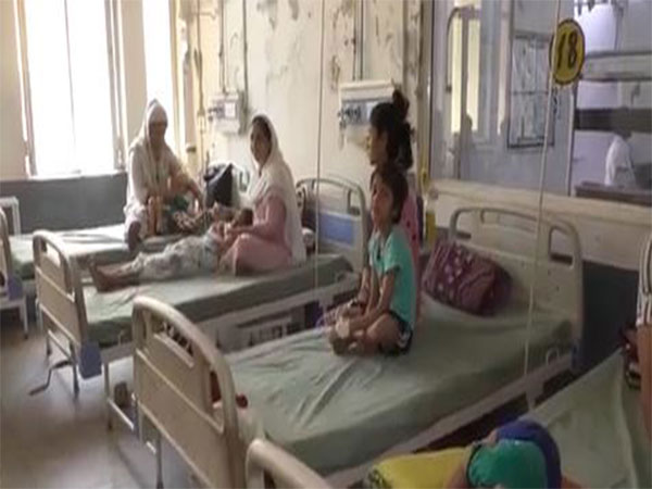 Visuals from a hospital where patients are admitted (Photo/ANI) 