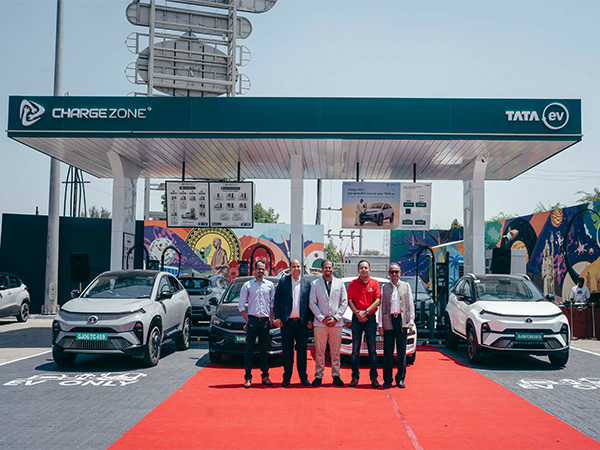 TATA laaunches 10 TATA.ev megachargers (Photo source: TATA)