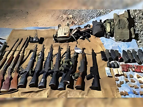 Ten cadres neutralised and huge cache recovered in Manipur (Photo: @prodefkohima/X) 