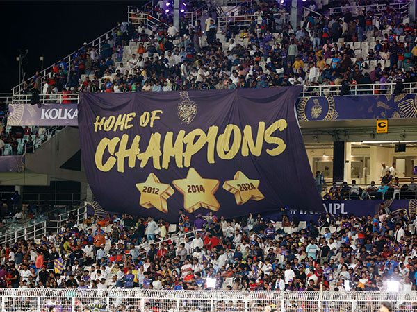 Kolkata Knight Riders fans at the Eden Gardens (Photo: KKR)