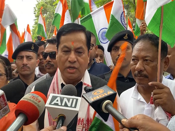 Union Minister Sarbananda Sonowal (Photo: ANI)