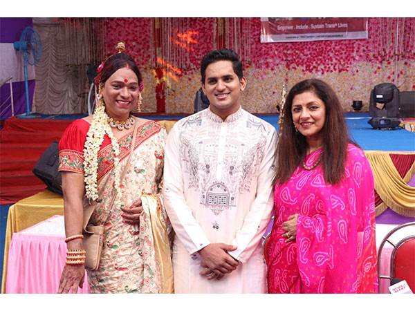 (LtoR) Abhina Aher, Founder and Aman Shukla, Board Members & Chair from TWEET Foundation along with Anupama Easwaran, Founder of InHarmony