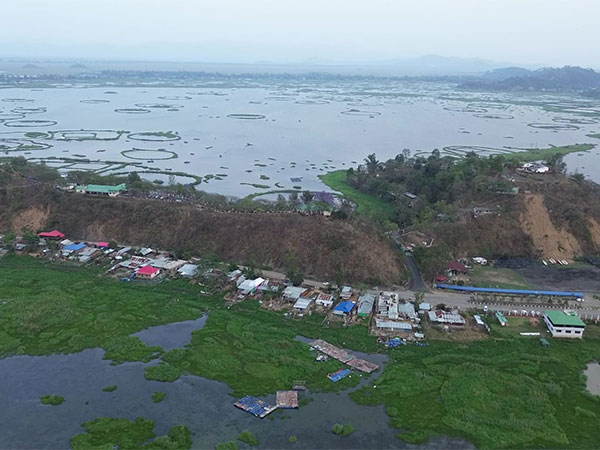 Loktal Lake in Manipur (Photo/ANI) 