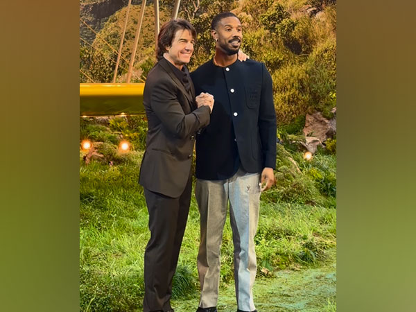 Michael B. Jordan, Tom Cruise (Photo/instagram/@michaelbjordan)
