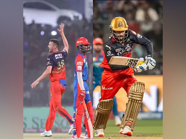 Josh Hazlewood and Rajat Patidar. (Photo- IPL)