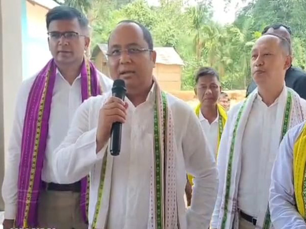 Tripura's Minister for Forest, Animesh Debbarma (Photo/ ANI) 