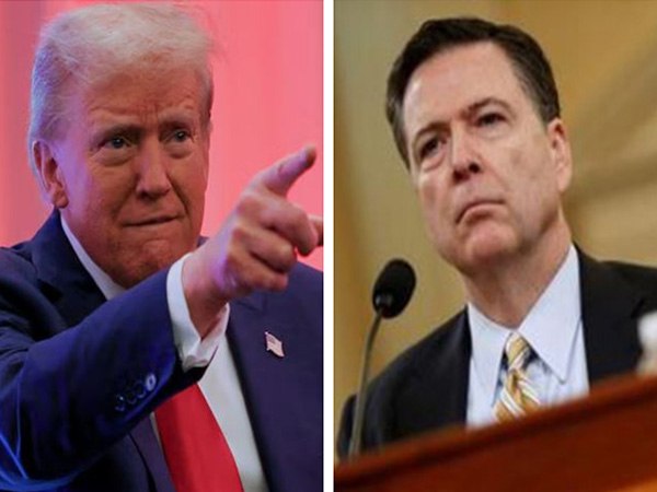 US President Donald Trump and former FBI Director James Comey (File photo/Reuters)
