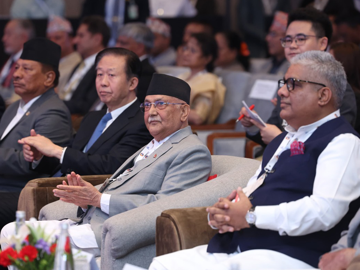 Nepal PM KP Sharma Oli (Image Credit: Sagarmatha Sambaad)
