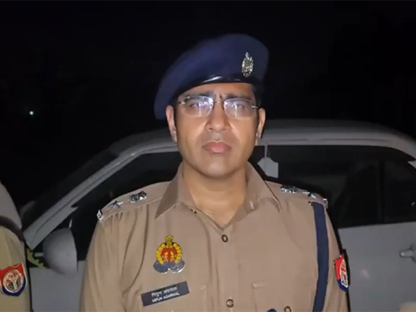 DCP South at crime spot in Lucknow (File Photo/ANI) 