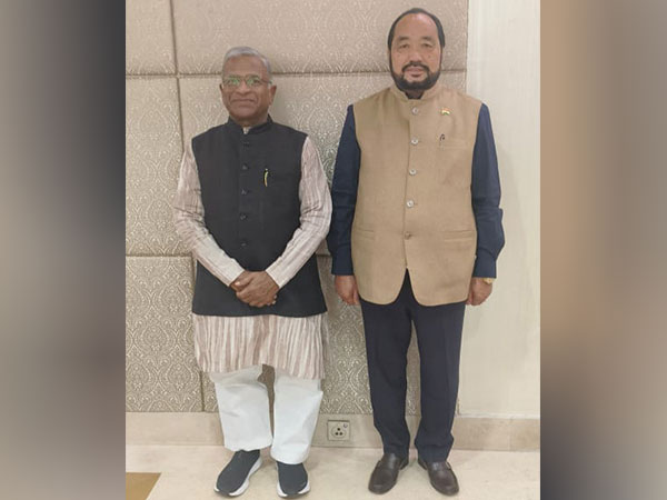 Harivansh, Deputy Chairman, Rajya Sabha and  Yanthungo Patton, Deputy Chief Minister Nagaland (Image source: Dy Chairman Rajya Sabha Office)