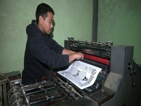 Local media in Manipur (Photo/ANI)