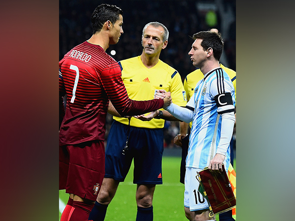 Lionel Messi and Cristiano Ronaldo. (Photo- FIFA WC Twitter)