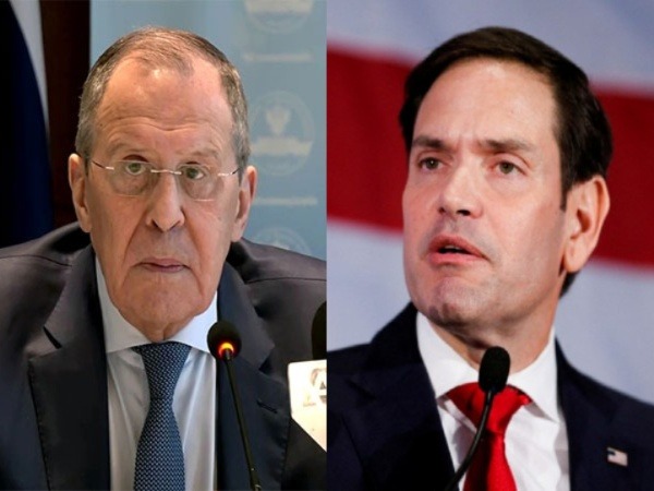 Russian Foreign Minister Sergey Lavrov and US Secretary of State Marco Rubio (Photo/ANI)