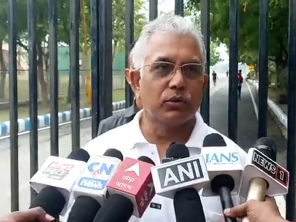 Bharatiya Janata Party (BJP) leader Dilip Ghosh (Photo/ANI)