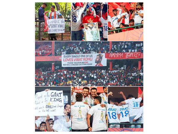 Fans special gesture for Virat Kohli (Photo: @RCBTweets/X) 